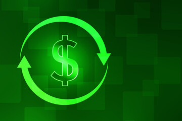 2d rendering usd Dollar symbol 