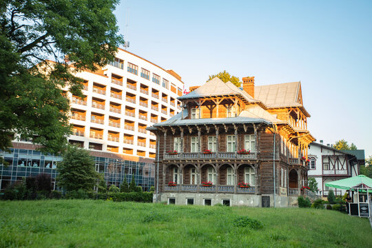 Mykhailo Bilas Museum. Villa Goplana in Truskavets, Ukraine