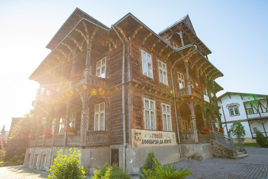 Mykhailo Bilas Museum. Villa Goplana in Truskavets, Ukraine