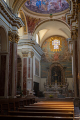 Isernia, Molise. The Cathedral of St. Peter the Apostle