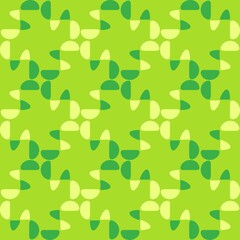 Rounded abstract seamless pattern - accent for any surfaces.