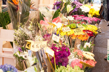flowers fair street market