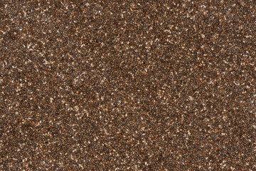 Background made of Organic natural chia seeds