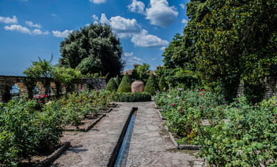 Rosarium Balchik garden