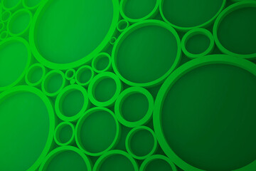 abstract light green futuristic circle luxury geometric gradient pattern with fluid modern circle texture.