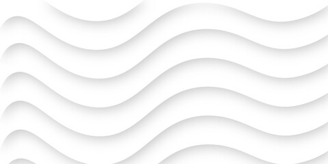 abstract modern geometric shape wavy white and gray color curve line background, modern abstract white geometric curvy line vector background illustration.