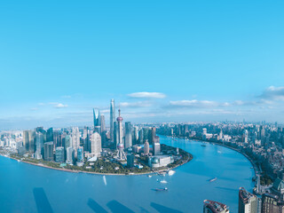 Fototapeta na wymiar shanghai city view