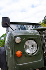 Abandoned old tin mining equipment