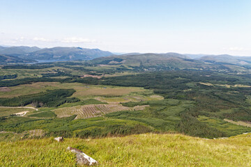 Loch Linnhe and Loch Eil from Finnish-aig Viewpoint - Scotland