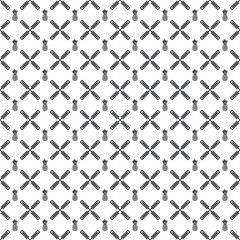 Fototapeta premium Vector seamless Pineapple pattern EPS. Modern stylish texture SVG. Geometric striped ornament. Monochrome linear braids. Black and White Pineapple Pattern