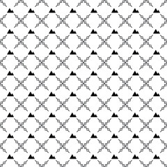 Vector seamless Mountain pattern EPS. Modern stylish texture SVG. Geometric striped ornament. Monochrome linear braids. Black and White Mountain Pattern
