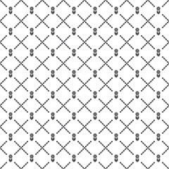 Vector seamless dreamcatcher pattern EPS. Modern stylish texture SVG. Geometric striped ornament. Monochrome linear braids. Black and White dreamcatcher Pattern