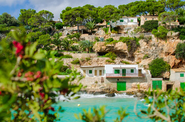 Strand Platja Cala Llombards - Mallorca, Spanien