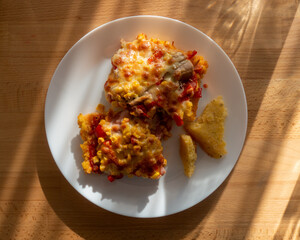 Polenta Pizza 