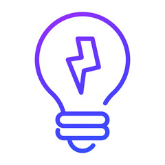 idea outline icon, business and finance icon.