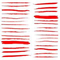set of red underline