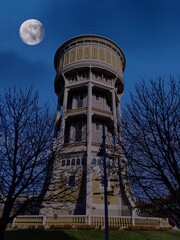 Water Tower (Szent Istv&aacute;n Square) - Szeged at night