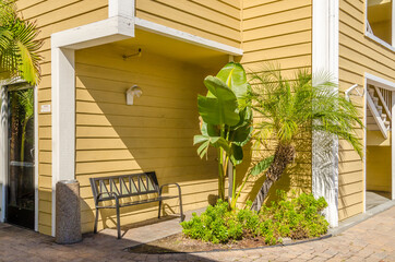 Fototapeta premium Beautiful hotel at Summer in San Diego, CA