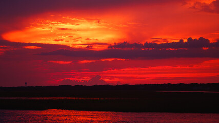 Sunset in North Carolina