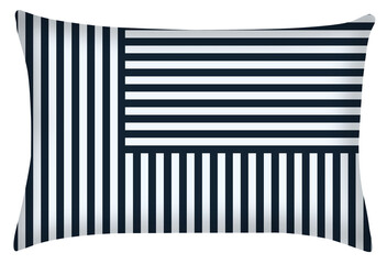 Cushion and Pillow modern pattern isolated on white canvas with high resolution texture
