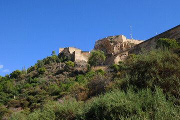 Fototapeta premium Castillo de Santa Bárbara in Alicante