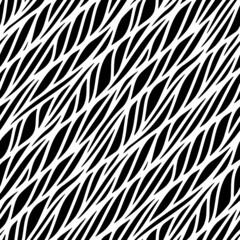 Full seamless modern geometric texture pattern for decor and textile. Black and white lines for textile fabric printing and wallpaper. Abstract multipurpose model design for fashion and home design