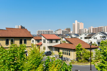 日本の住宅地	