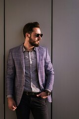 Fototapeta premium Portrait of a young business man