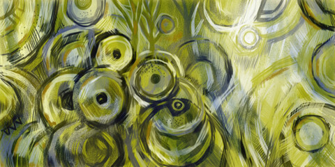 Beautiful background. Acrylic or oil paint. Digital textured illustration. Beautiful artwork. Brush Strokes on canvas. Modern art.