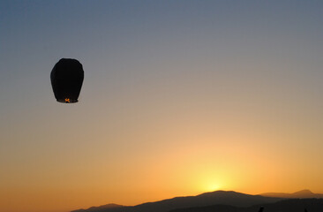 Sunset in Vancouver, British Columbia (Canada)