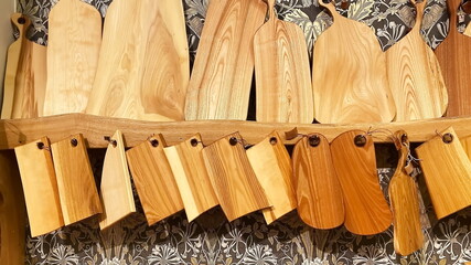 Wooden craft manufacturing housewares shop Woodworking goods store national handicraft traditional...