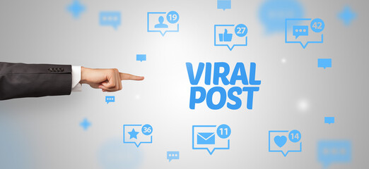 Close-Up Of Cropped Hand Pointing