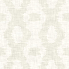 Pale grey washed out linen seamless texture. Soft tonal woven jute effect print. Textured fibre cotton background. Rustic high resolution beach cottage soft furnishing pattern material. 