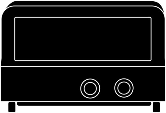 recommend clip art: トースターのシルエット素材