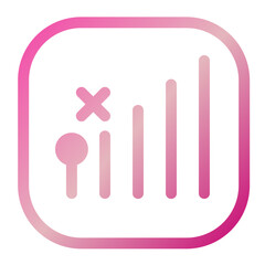 gradient style android ui icons