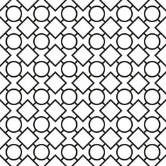 Seamless abstract geometric vintage pattern background