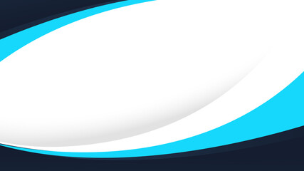 Abstract blue vector background with white space for text