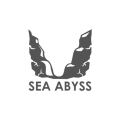 Sea Abyss Logo Design Vector
