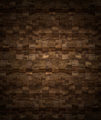 Walnut wood texture. Long walnut planks texture background. Dark wood texture background surface with old natural pattern