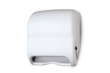 paper towel dispenser isolated