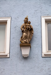 Statue of the Virgin Mary. Würzburg