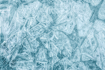 frosty abstract winter background.  natural ice pattern.