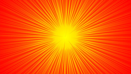 Fototapeta premium Sunshine vector background with light gradient. Abstract yellow wallpaper for banner,ad,social media and template. EPS10