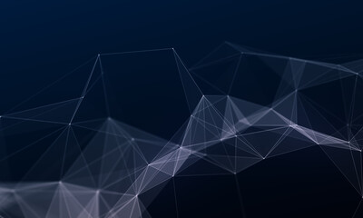 abstract plexus line digital technology background