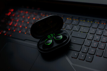 computer keyboard with bugs