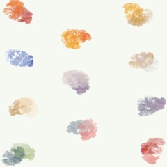 set of hand drawn bubbles