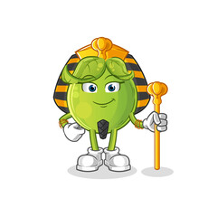 pea ancient egypt cartoon. cartoon mascot vector