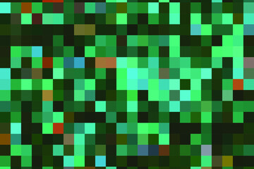 Pixel background. Colorful mosaic background.