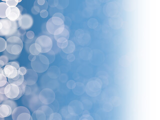 Christmas Blue and White Background 