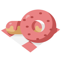 donut flat icon
